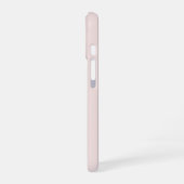 Coque iPhone 16 Étui iPhone rose gold papillon blush esthétique (Côté gauche)