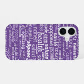 Coque iPhone 16 Étui iPhone Texte Santé (Verso Horizontal)