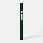 Coque iPhone 16 Étui iPhone The Graceful Swan Minimalist Deep Fore (Côté gauche)