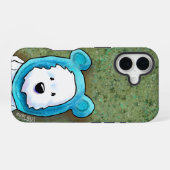 Coque iPhone 16 Étui iPhone Westie Bear (Verso Horizontal)