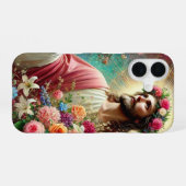Coque iPhone 16 Étui Jésus pour iPhone 16 ! (Verso Horizontal)