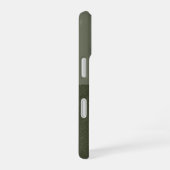Coque iPhone 16 Étui personnalisé pour iPhone 16 – Deux tons vert  (Côté droit)