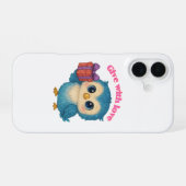 Coque iPhone 16 Étui pour iPhone 16 avec le message « Donner avec (Verso Horizontal)