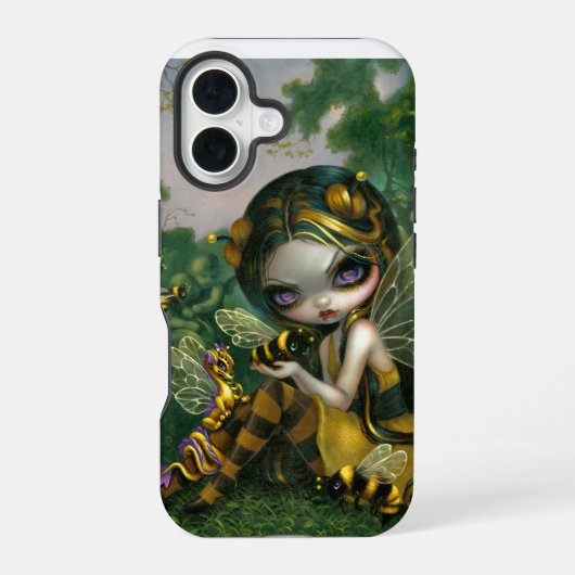 Coque iPhone 16 Étui pour IPhone 16 Bumblebee Dragonling (Verso)