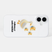 Coque iPhone 16 Étui pour iPhone 16 Canard Imperturbable (Verso Horizontal)