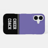 Coque iPhone 16 Étui pour iPhone 16 Cheer Coach Case-Mate (Verso Horizontal)