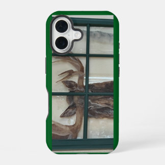 Coque iPhone 16 Étui pour iPhone 16 conçu par Bull Moose Art