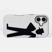 Coque iPhone 16 Étui pour iPhone 16 Dancing Man (Verso Horizontal)