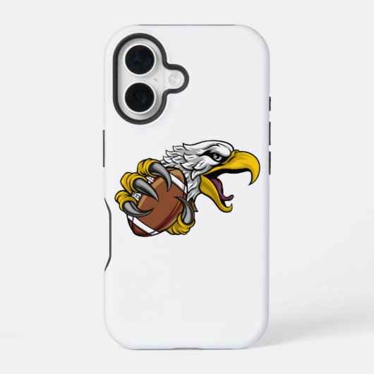 Coque iPhone 16 Étui pour iPhone 16 des Eagles (Verso)