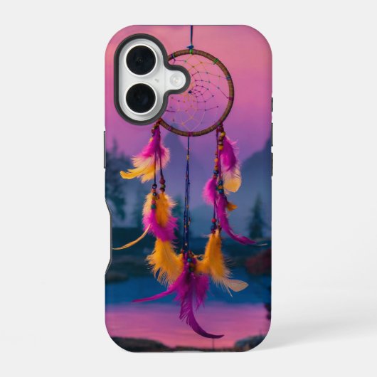 Coque iPhone 16 Étui pour iPhone 16 Dreamcatcher (Verso)