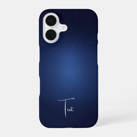 Coque iPhone 16 Étui pour iPhone 16 Future Dusk Minimal Nebula (Verso)