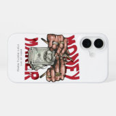 Coque iPhone 16 Étui pour iPhone 16 Money Maker (Verso Horizontal)