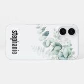 Coque iPhone 16 Étui pour iphone à motif Eucalyptus (Verso Horizontal)