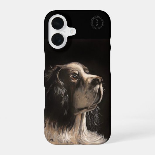 Coque iPhone 16 étui pour iphone cocker spaniel (Verso)