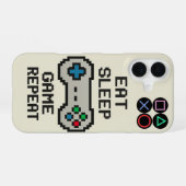 Coque iPhone 16 Étui pour iPhone de jeu – Couverture de jeu vidéo (Verso Horizontal)