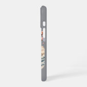 Coque iPhone 16 Étui pour iPhone Fleur de Cerisier Vague Japonaise (Côté gauche)