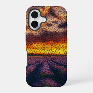 Coque iPhone 16 Étui pour iPhone / iPad Champ de Lavande au Couche