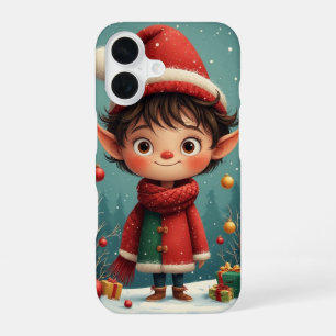 Coque iPhone 16 Étui pour iPhone / iPad de lutin garçon mignon