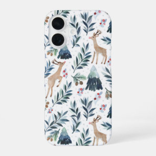 Coque iPhone 16 Étui pour iPhone / iPad Rènes dans la forêt