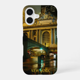 Coque iPhone 16 Étui pour iPhone New York Grand Central Phone Case