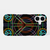 Coque iPhone 16 Étui pour iPhone Peace Sign (Verso Horizontal)