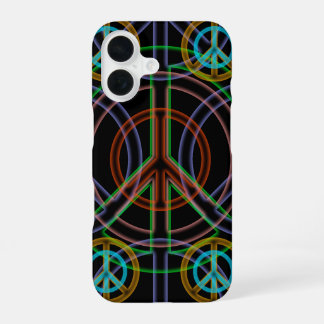 Coque iPhone 16 Étui pour iPhone Peace Sign
