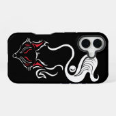 Coque iPhone 16 Étui pour iPhone Silver Foxes 2025 (Verso Horizontal)