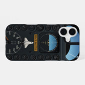 Coque iPhone 16 Étui pour iPhone Space Commander (Verso Horizontal)