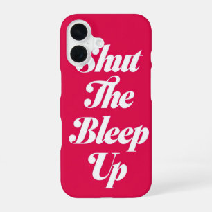 Coque iPhone 16 Étui pour iphone « Taisez le juron »