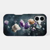 Coque iPhone 16 Étui pour téléphone Celestial Crystals (Verso Horizontal)