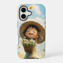 Étui pour téléphone Cottagecore Rêves de Marguerit
