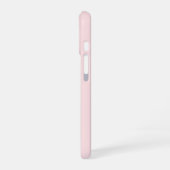 Coque iPhone 16 Étui protecteur Rose Brumeux léger (Côté gauche)