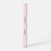 Coque iPhone 16 Étui protecteur Rose Brumeux léger (Côté droit)