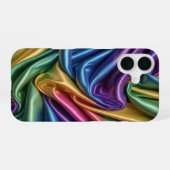Coque iPhone 16 Étui Rainbow Silk pour iPhone 16 (Verso Horizontal)