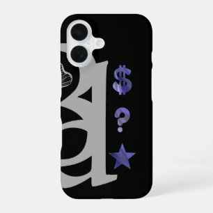Coque iPhone 16 Étui RICH pour iPhone tendance abstrait lavande vi