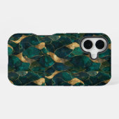 Coque iPhone 16 Étui robuste pour iPhone 16 abstrait géométrique l (Verso Horizontal)