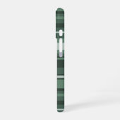 Coque iPhone 16 Étui Sage green stripes Case-Mate pour iPhone (Côté gauche)