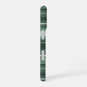 Coque iPhone 16 Étui Sage green stripes Case-Mate pour iPhone (Côté droit)