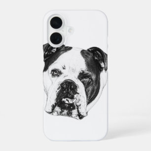 Coque iPhone 16 Étui table-café Bulldog