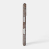 Coque iPhone 16 Étui tourbillon marbre marron (Côté droit)
