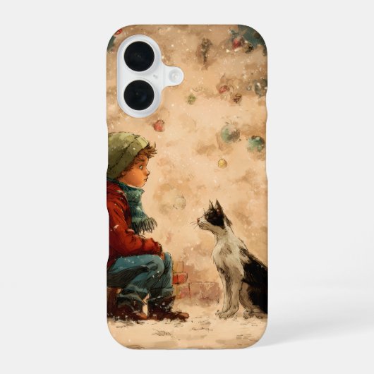 Coque iPhone 16 Étuis de Noël pour Iphone (Verso)