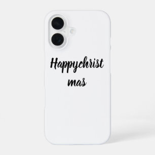Coque iPhone 16 Étuis de téléphone joyeux Noël