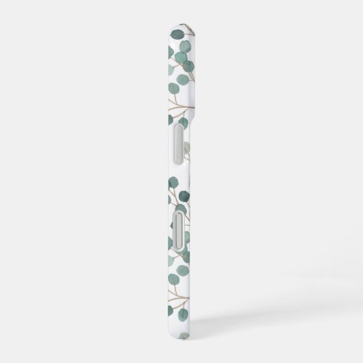 Coque iPhone 16 Eucalyptus (Côté droit)