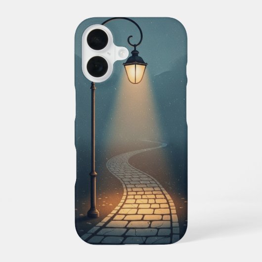 Coque iPhone 16 Evening Lamp Path (Verso)