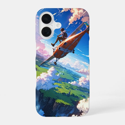 Coque iPhone 16 Explorateur Céleste (Verso)
