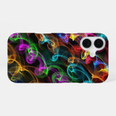 Coque iPhone 16 Explosion de Lumière Colorée (Verso Horizontal)