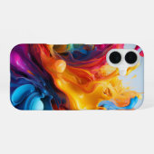 Coque iPhone 16 Explosion des émotions (Verso Horizontal)