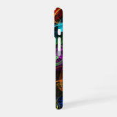 Coque iPhone 16 Explosion lumineuse colorée (Côté gauche)