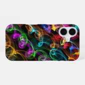 Coque iPhone 16 Explosion lumineuse colorée (Verso Horizontal)