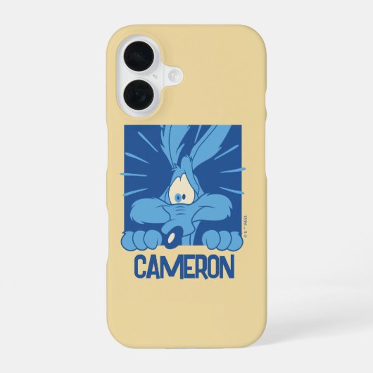 Coque iPhone 16 Expression de choc de BÉBÉE COYOTE™ (Verso)